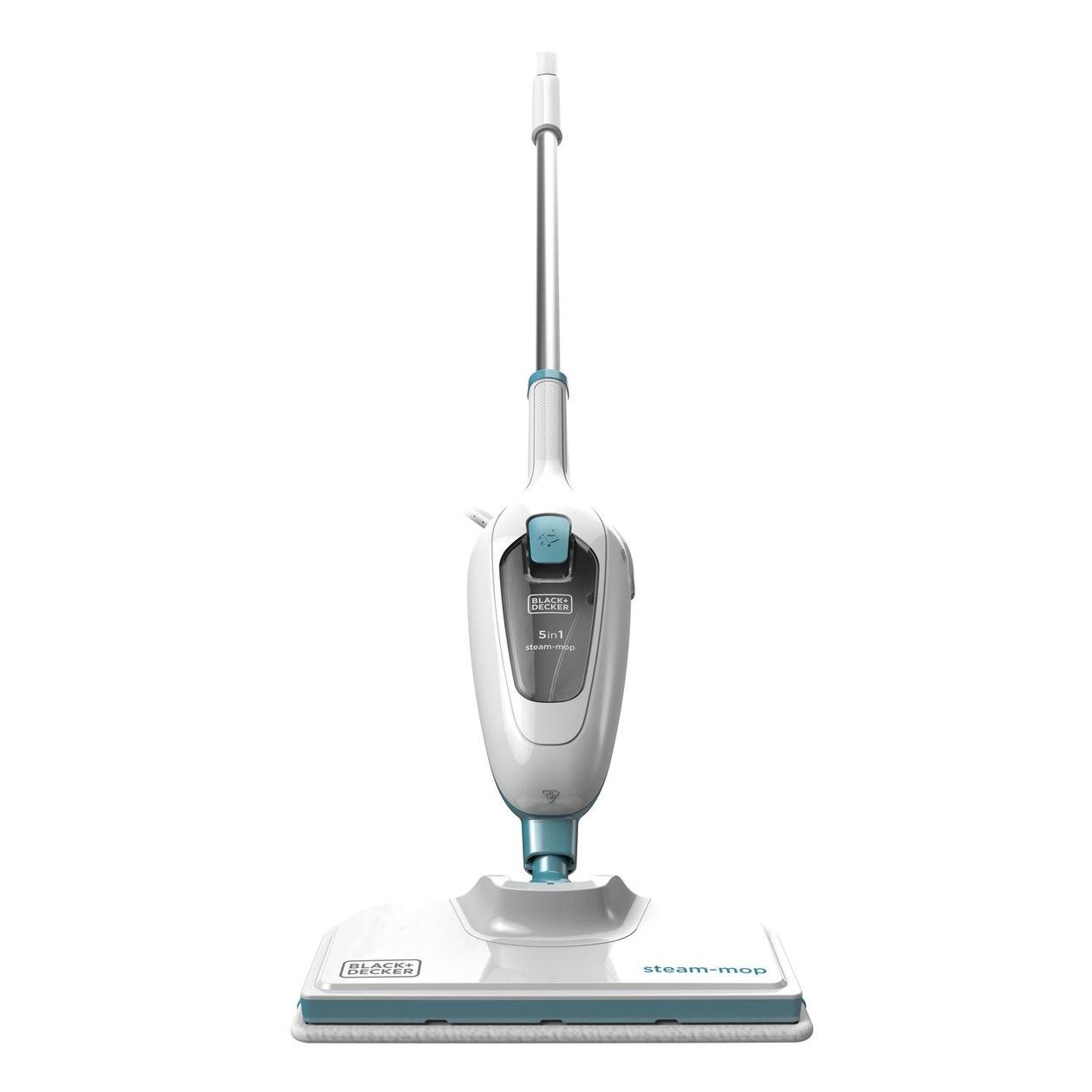 BLACK & DECKER | Steam Mop | FSMH13E5-QS | Corded operating | 1300 W | White - Image 2