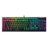 Razer | Mechanical Gaming Keyboard | BlackWidow V4 X | Mechanical Gaming Keyboard | Wired | US | Black | Yellow Mechanical Switches (Linear)