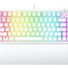 Razer | BlackWidow V4 75% | White | Gaming keyboard | Wired | US | Mechanical Switches