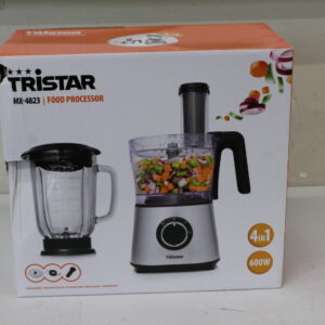 SALE OUT.  | Tristar | Food Processor | MX-4823 | 600 W | Bowl capacity 1.5 L | Number of speeds 2 | Silver | DAMAGED PACKAGING