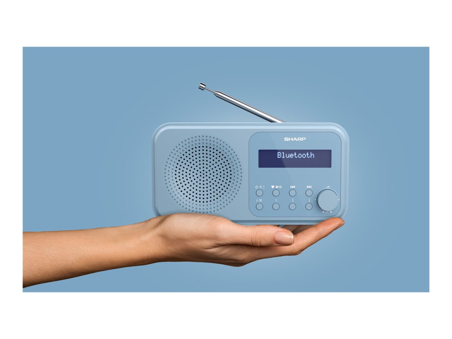 Sharp | Tokyo Digital Radio | DR-P420(BL) | Bluetooth | Blue | Portable | Wireless connection - Image 9