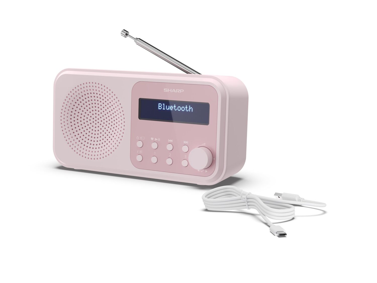 Sharp | Tokyo Digital Radio | DR-P420(PK) | Bluetooth | Pink | Portable | Wireless connection - Image 3