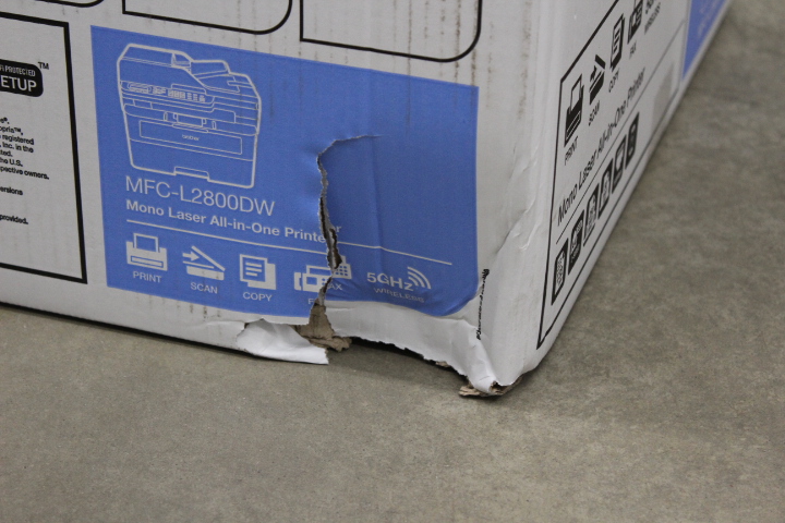 SALE OUT. Brother MFC-L2800DW Multifunction Laser Printer with Fax, | Brother DAMAGED PACKAGING - Image 2
