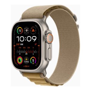 Apple Watch Ultra 2 | Smart watch | GPS (satellite) | Always-On Retina display | 49mm | Natural Titanium
