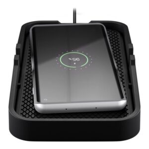Goobay 60471 Wireless Vehicle Fast Charger 15 W, Black | Goobay