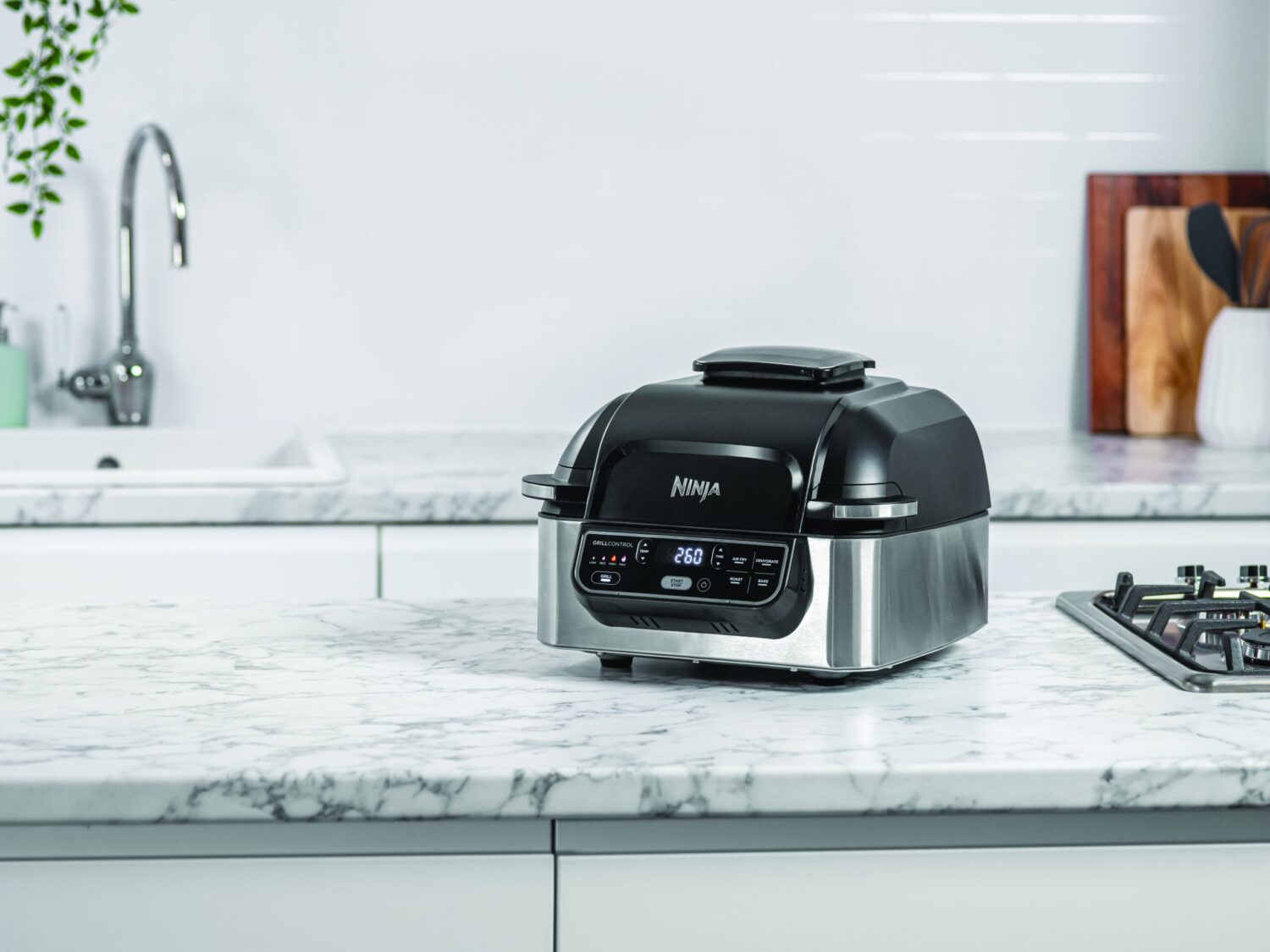 NINJA | Hot Air Fryer | AG301EU | Capacity 5.7 L | Cyclonic Air Technology | Black/Stainless Steel - Image 6