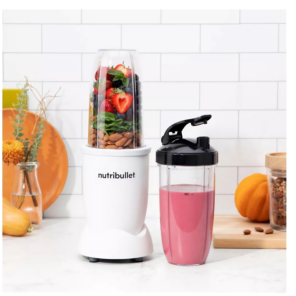 Nutribullet | Blender | NB907MAW PRO | Tabletop | 900 W | Jar material Tritan Renew plastic | Jar capacity 0.95 L | White - Image 4