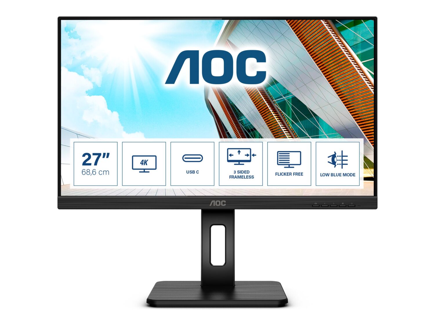 U27P2CA | 27 " | IPS | 60 Hz | 4 ms | 3840 x 2160 pixels | 350 cd/m² | HDMI ports quantity 2 - Image 30