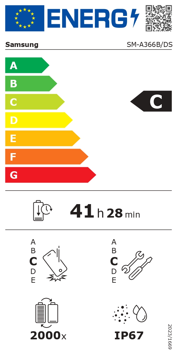 Samsung | Galaxy | A36 A366 | Black | 6.7 " | Super AMOLED | 1080 x 2340 pixels | Qualcomm | Snapdragon 6 Gen 3 (4 nm) | Internal RAM 6 GB | 128 GB | Dual SIM | 5G | Main camera resolution 50+8+5 MP | Secondary camera resolution 12 MP | Android | 15 | 5000 mAh - Image 10