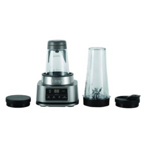 NINJA | Blender 2-in-1 with Smart Torque and Auto-iQ | CB100EU | Tabletop | 1100 W | Jar material Plastic | Jar capacity 0.7 L | Ice crushing | Silver