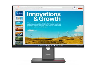 Lenovo | ThinkVision P24QD-40 | 23.8 " | IPS | 16:9 | 120 Hz | 6 ms | 2560 x 1440 pixels | 300 cd/m² | HDMI ports quantity 1 | Eclipse Black | Warranty 36 month(s) - Image 11