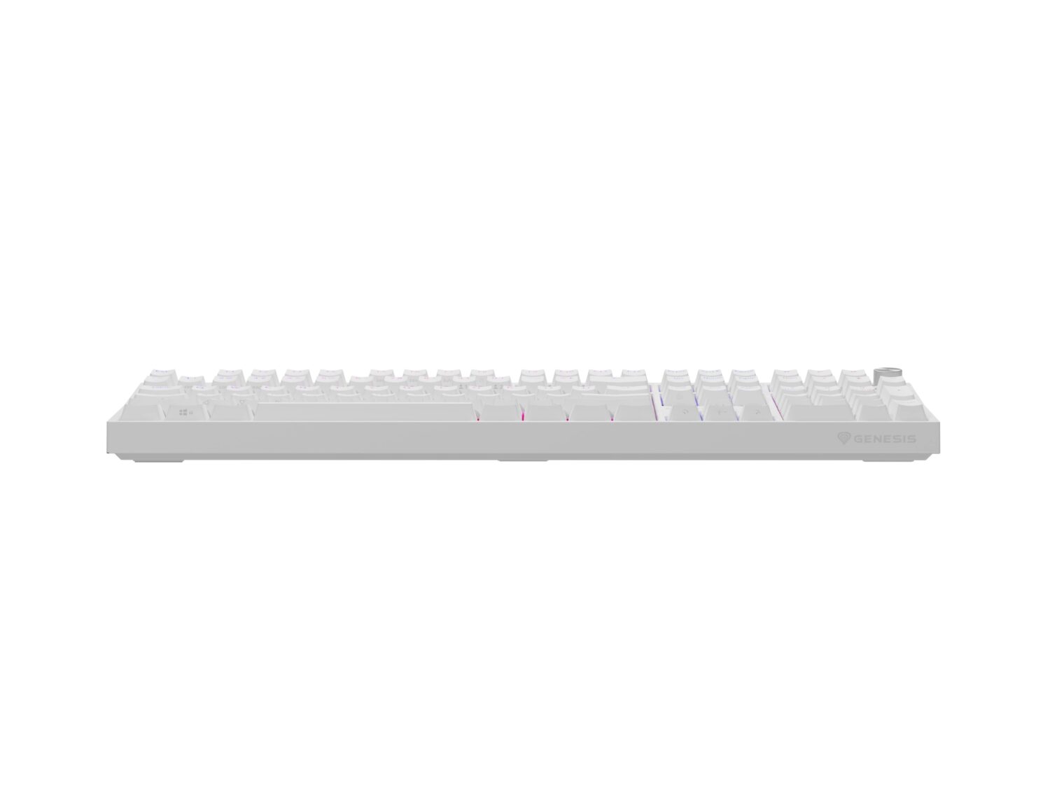 Genesis Thor 404 | Mechanical Gaming Keyboard | Wired | US | White | USB | Gateron Yellow Pro - Image 5