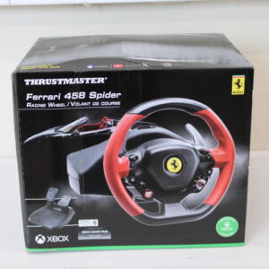 SALE OUT. Thrustmaster Steering Wheel Ferrari 458 Spider Racing Wheel, Black/Red | Thrustmaster | Steering Wheel Ferrari 458 Spider Racing Wheel | DAMAGED PACKAGING | Black/Red
