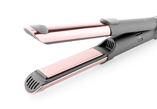 ETA Hair Straightener and Curler | ETA132390000 Fenité Exclusive 2-in-1 | Ceramic heating system | Temperature (min) 140 °C | Temperature (max) 200 °C | Number of heating levels 5 | 1700 W | Grey/Pink - Image 5