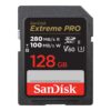 SanDisk Extreme PRO SDXC Card 128 GB Class 10 UHS-II/U3 V60 (SDSDXEP-128G-GN4IN) | Sandisk