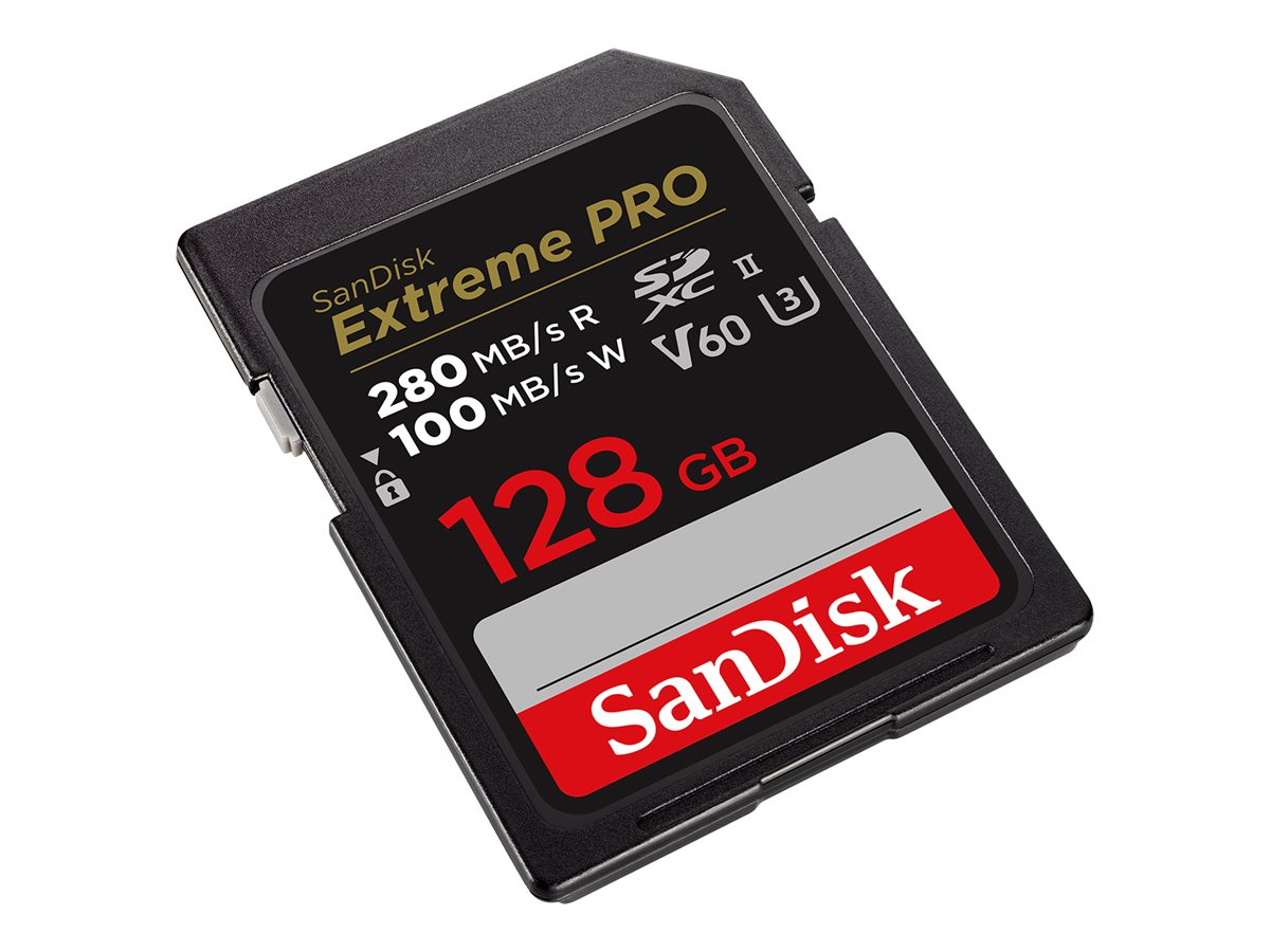 SanDisk Extreme PRO SDXC Card 128 GB Class 10 UHS-II/U3 V60 (SDSDXEP-128G-GN4IN) | Sandisk - Image 3