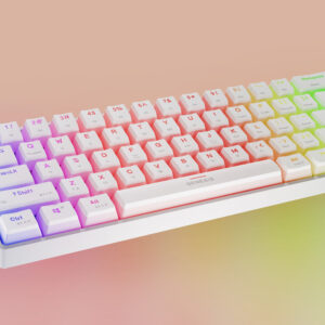 Genesis | THOR 660 G2 | Gaming keyboard | Wireless/Wired | US | White | 2.4 GHz, Bluetooth, USB | Tactile