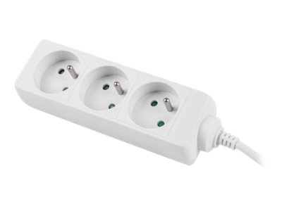 Lanberg Cable Power Strip, 3X French Outlets Quality-Grade Copper, 1.5 m | PS0-03E-0150-W - Image 6