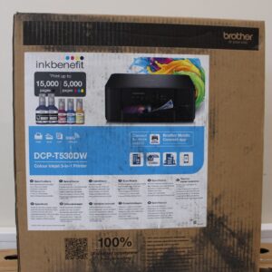 SALE OUT. Brother DCP-T530DW 3-in-1 Wireless Inkjet Printer | Brother DCP-T530DW | Inkjet | Colour | A4 | Wi-Fi | Black | DAMAGED PACKAGING