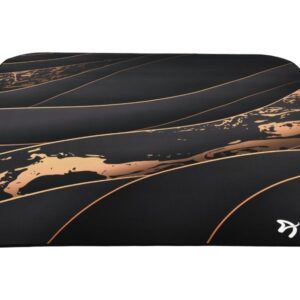 Arozzi Zona Square Floor Pad | Black/Gold