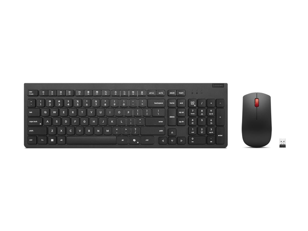 Lenovo Essential Wireless Combo Keyboard & Mouse Gen2 | Keyboard and Mouse Set | Wireless | Mouse included | Lithuanian | Black - Image 2