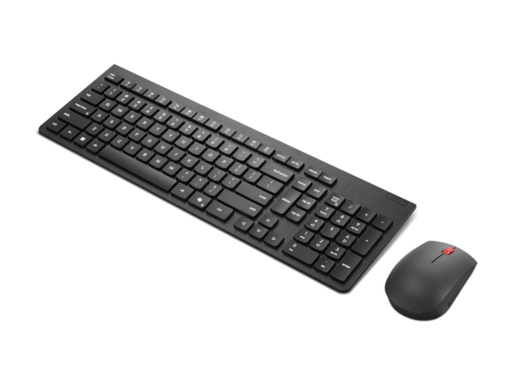 Lenovo Essential Wireless Combo Keyboard & Mouse Gen2 | Keyboard and Mouse Set | Wireless | Mouse included | Lithuanian | Black