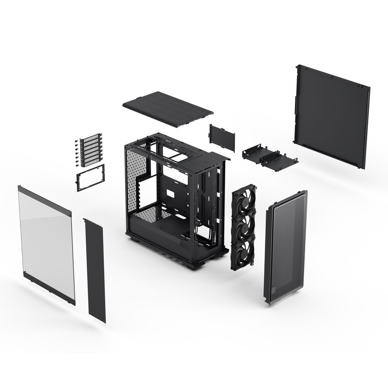 Fractal Design Case | Epoch | Black TG Light Tint | ATX | Power supply included No - Image 15