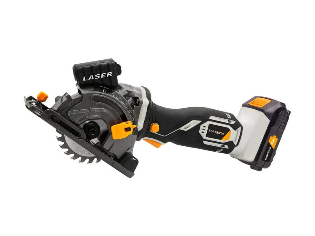 Batavia B.V. 18V Cordless Mini Circular Saw 89mm, Without Battery and Charger - Image 6