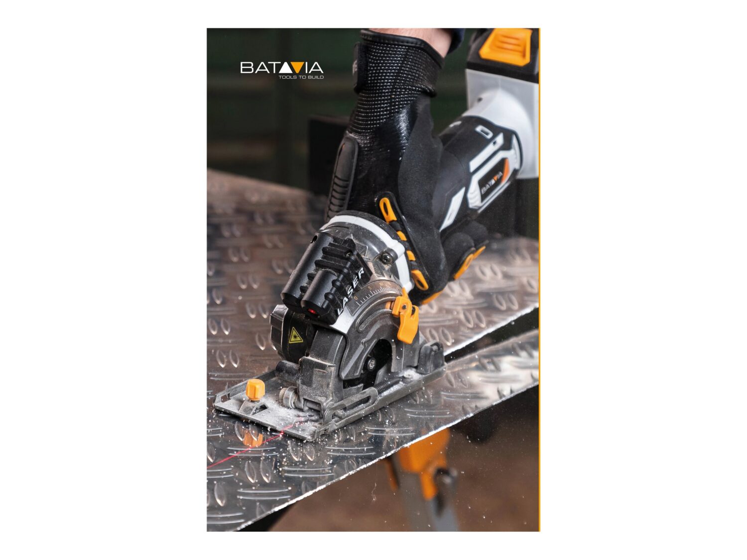 Batavia B.V. 18V Cordless Mini Circular Saw 89mm, Without Battery and Charger - Image 7