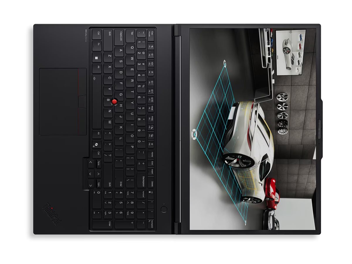 Lenovo ThinkPad P16 G3 | Black | 16 " | IPS | WUXGA | 1920 x 1200 pixels | Anti-glare | Intel Core Ultra 7 | 255HX | 32 (2x16GB) GB | SODIMM DDR5 | Solid-state drive capacity 1000 GB | NVIDIA RTX PRO 2000 Blackwell Generation | GDDR7 | 8 GB | Windows 11 Pro | 802.11be | Bluetooth version 5.4 | Keyboard language Nordic | Keyboard backlit | Warranty 36 month(s) | Battery warranty 12 month(s) - Image 3
