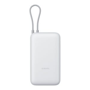 Xiaomi Power Bank 20000mAh (Integrated Cable) | 20000 mAh | Light Gray