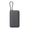 Xiaomi Power Bank 20000mAh (Integrated Cable) | 20000 mAh | Dark Gray