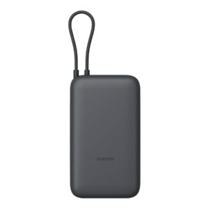 Xiaomi Power Bank 20000mAh (Integrated Cable) | 20000 mAh | Dark Gray