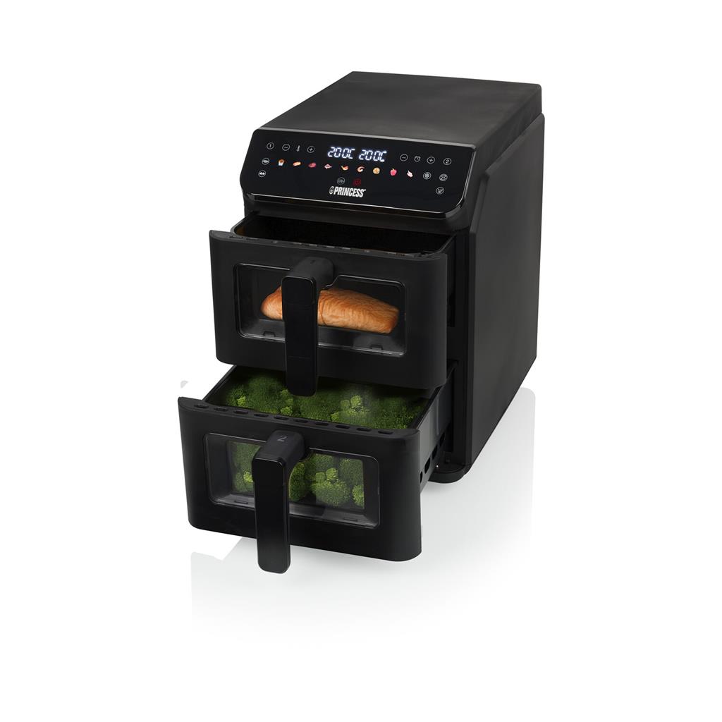 Princess Double Stack Airfryer | 182490 | Power 3000 W | Capacity 11.2 L | Black - Image 2