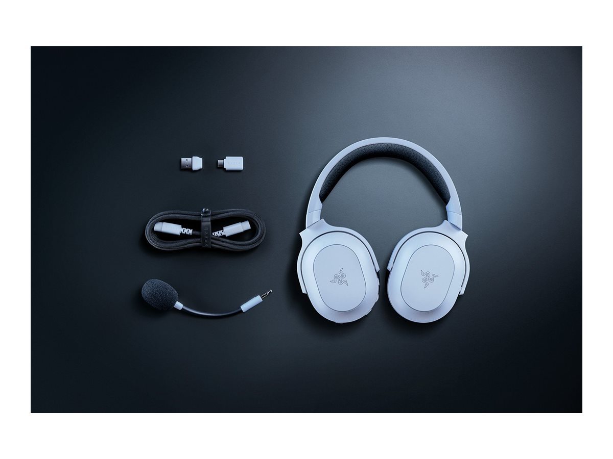 Razer Multi-Platform Gaming Headset | Barracuda X Chroma | Bluetooth | Over-Ear | Microphone | Wireless | Phantom White Edition - Image 6