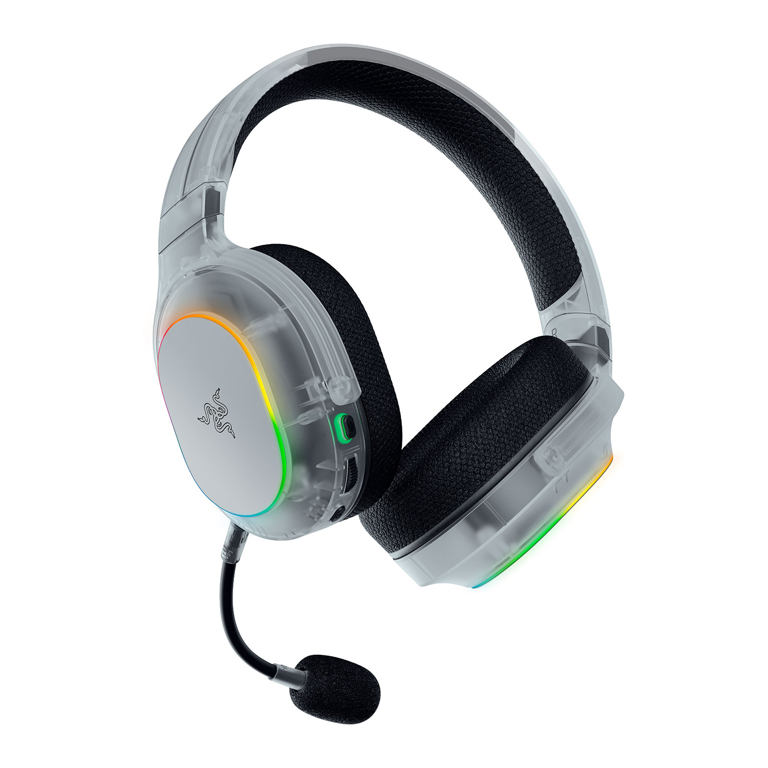 Razer Multi-Platform Gaming Headset | Barracuda X Chroma | Bluetooth | Over-Ear | Microphone | Wireless | Phantom White Edition - Image 2