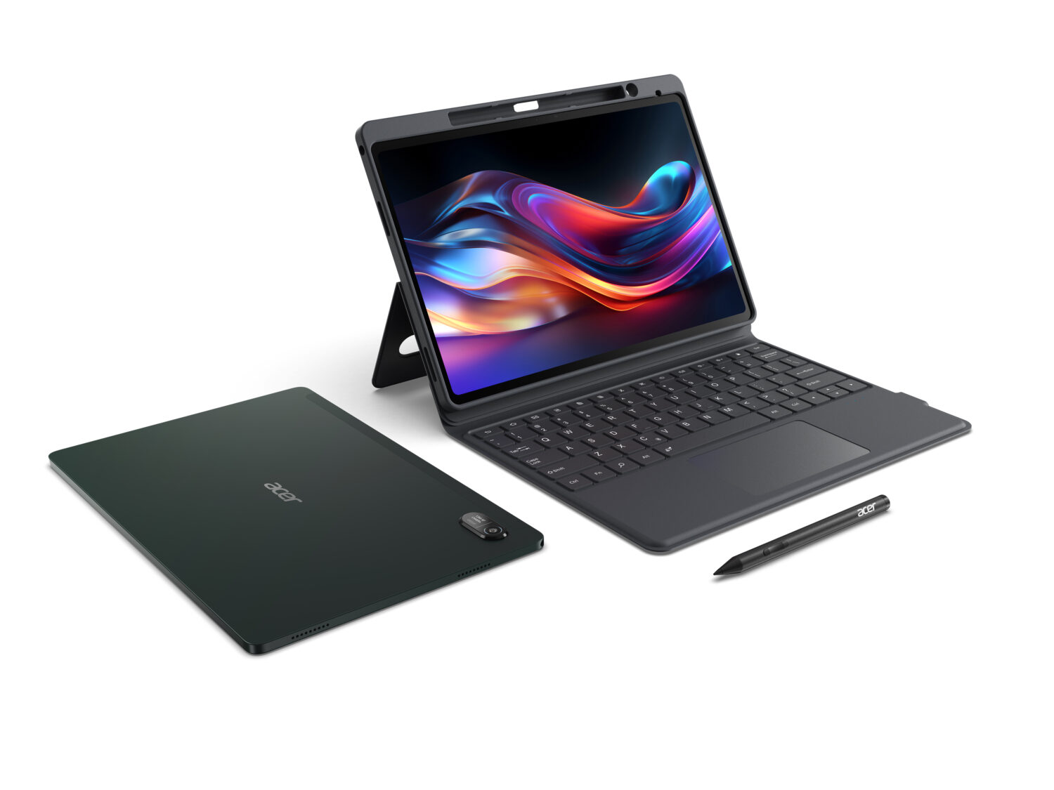 Acer | Iconia X12 | 12.6 " | Black | 2560 x 1600 pixels | Mediatek | Helio G99 MT8781 | 8 GB | LPDDR4X | 128 GB | Wi-Fi | Front camera | 5 MP | Rear camera | 13 MP | Bluetooth | Android - Image 3