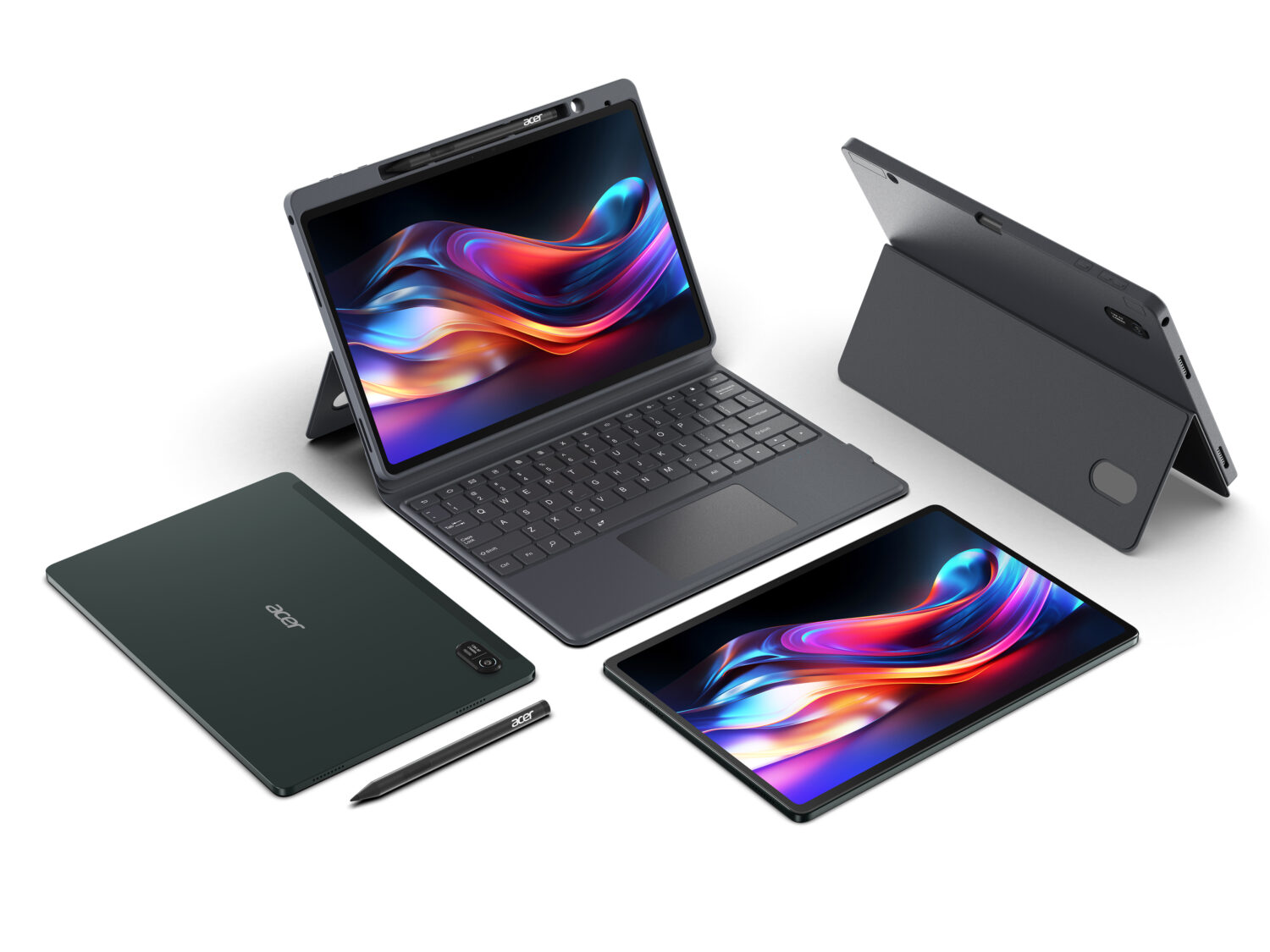 Acer | Iconia X12 | 12.6 " | Black | 2560 x 1600 pixels | Mediatek | Helio G99 MT8781 | 8 GB | LPDDR4X | 128 GB | Wi-Fi | Front camera | 5 MP | Rear camera | 13 MP | Bluetooth | Android - Image 5