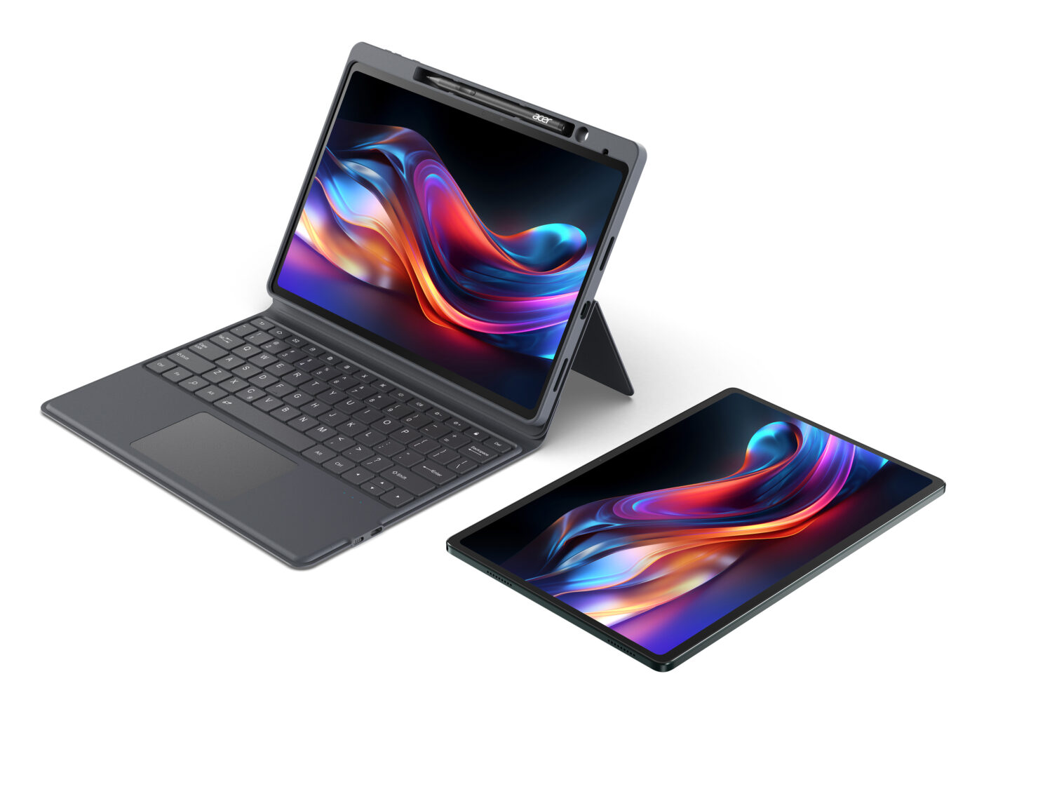 Acer | Iconia X12 | 12.6 " | Black | 2560 x 1600 pixels | Mediatek | Helio G99 MT8781 | 8 GB | LPDDR4X | 128 GB | Wi-Fi | Front camera | 5 MP | Rear camera | 13 MP | Bluetooth | Android - Image 4