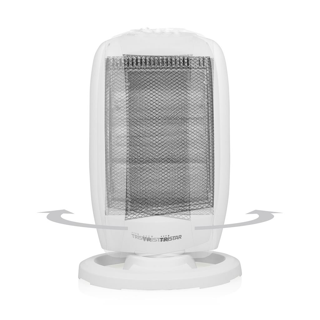 Tristar Heater | KA-5129 | Radiant heater | 1200 W | Suitable for rooms up to 38 m³ | Suitable for rooms up to 15 m² | Grey | IP00 - Image 5
