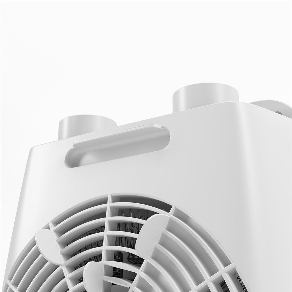 Tristar Heater | KA-5190 | Fan heater | 2000 W | Suitable for rooms up to 60 m³ | Suitable for rooms up to 20 m² | White | IP00 - Image 3