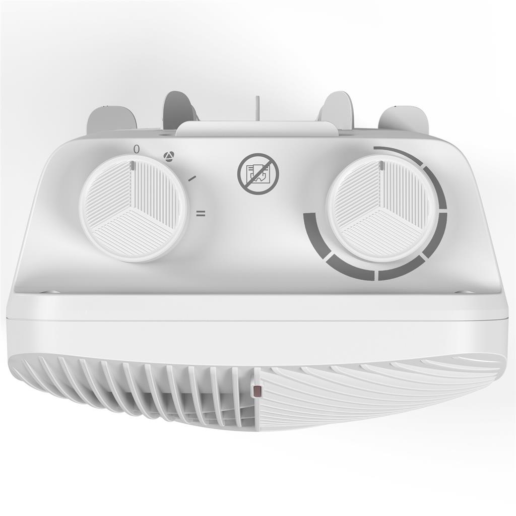 Tristar Heater | KA-5190 | Fan heater | 2000 W | Suitable for rooms up to 60 m³ | Suitable for rooms up to 20 m² | White | IP00 - Image 2