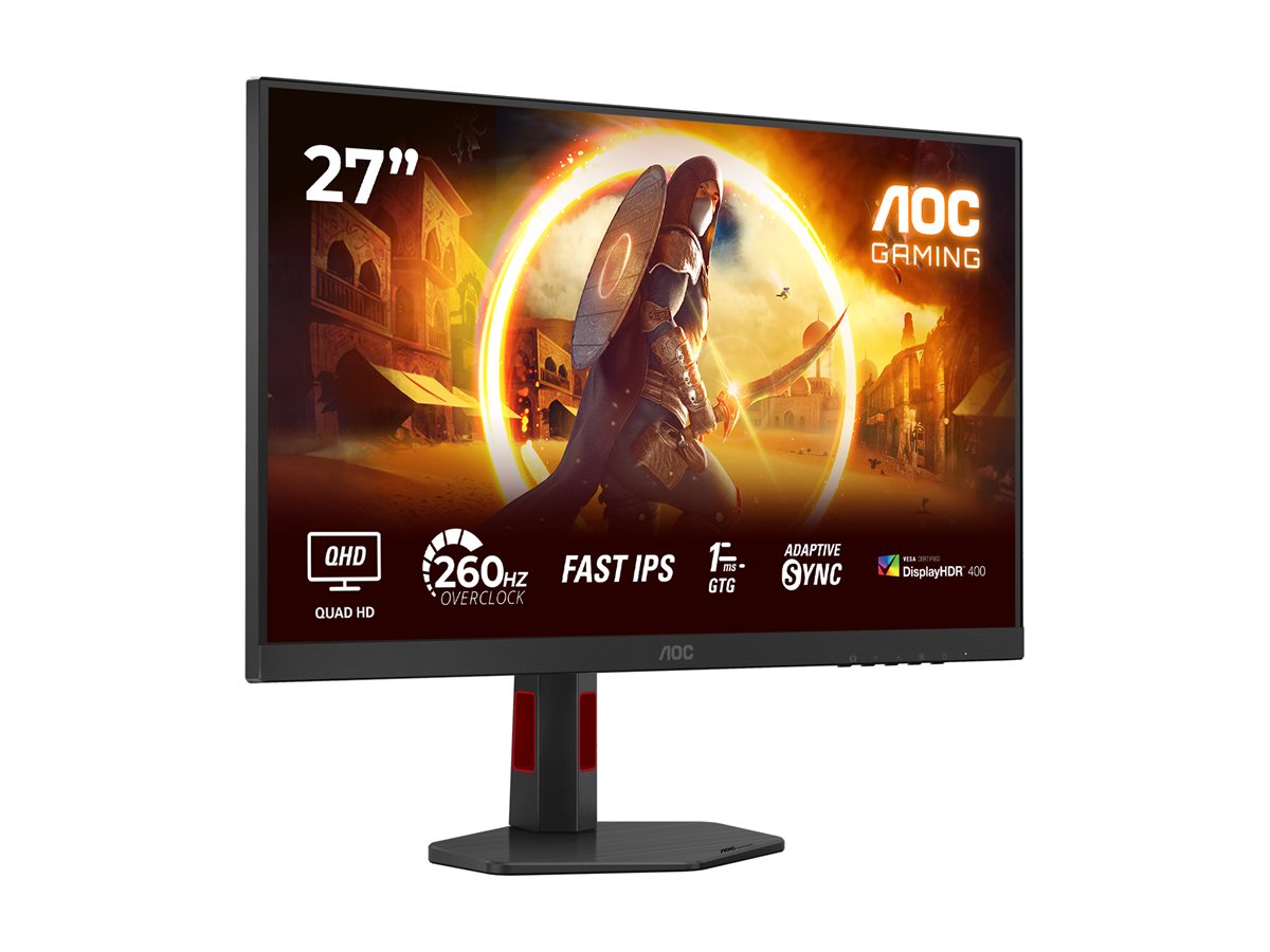 AOC | Q27G4ZR | 27 " | Fast IPS | QHD | 16:9 | 240 Hz | 1 ms | 2560 x 1440 pixels | 400 cd/m² | HDMI ports quantity 2 | Black - Image 21