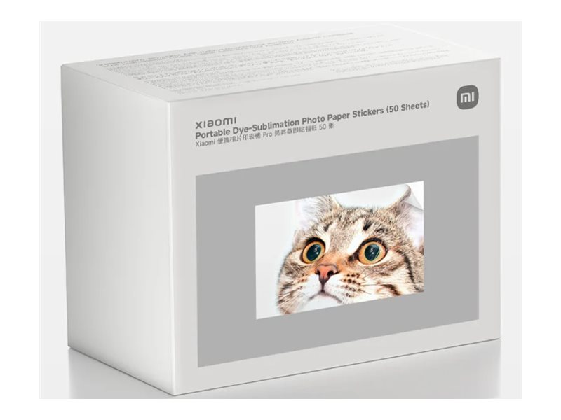 Xiaomi Portable Dye-Sublimation Photo Paper Stickers (50 Sheets) | Xiaomi