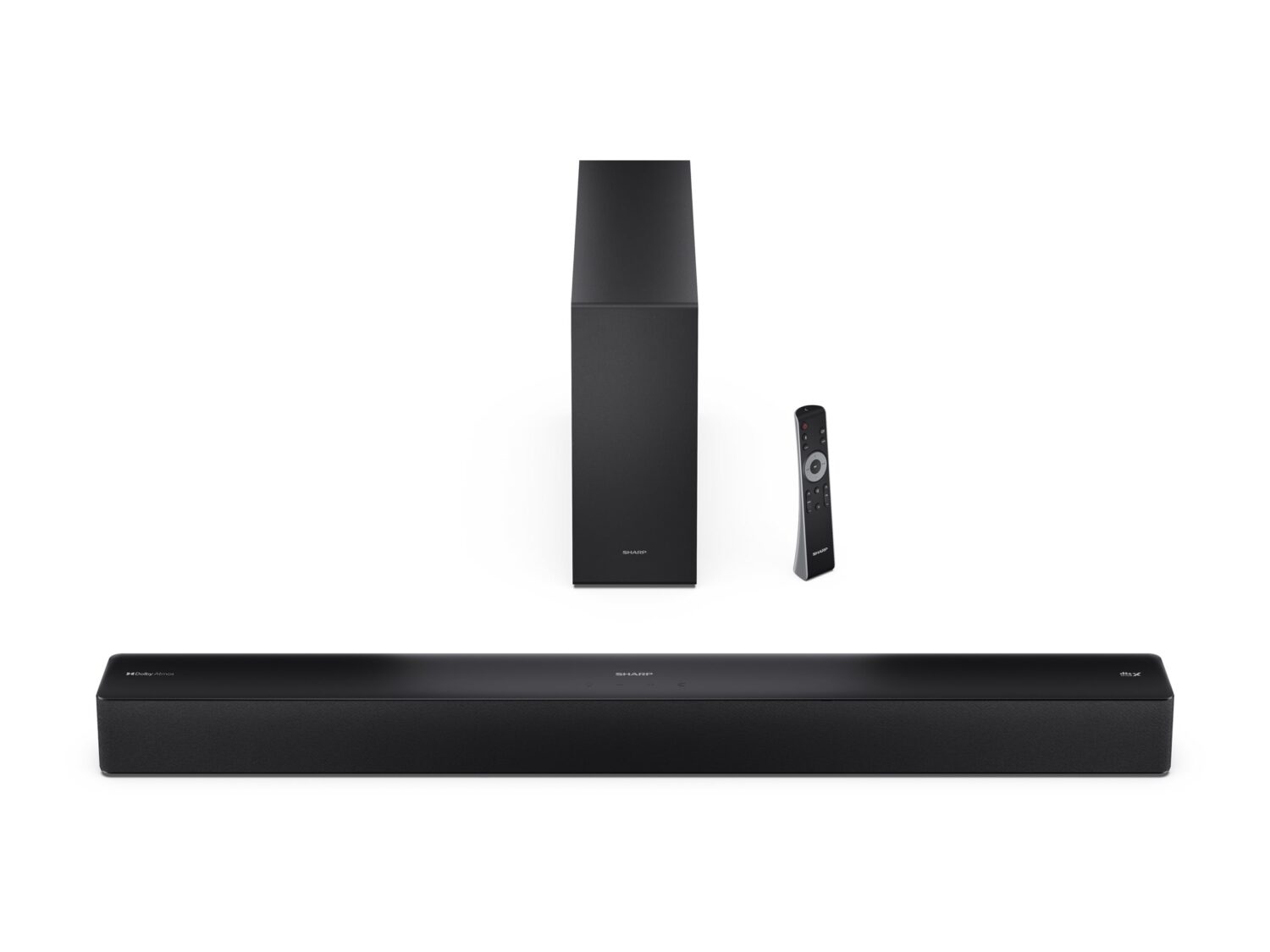 Sharp 2.1 Dolby Atmos/DTS Virtual:X Soundbar with Slim Wireless Subwoofer | HT-SBW310 | 330 W | Bluetooth | Black | Wireless connection - Image 15