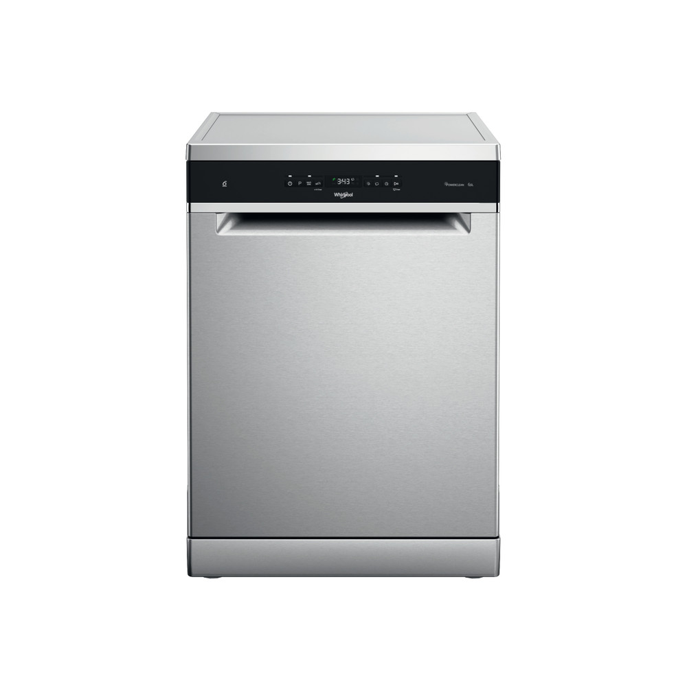 Whirlpool Dishwasher | WFO 3T133 P 6.5 X | Freestanding | Width 60 cm | Number of place settings 14 | Number of programs 10 | Energy efficiency class D | Display | Stainless steel - Image 2