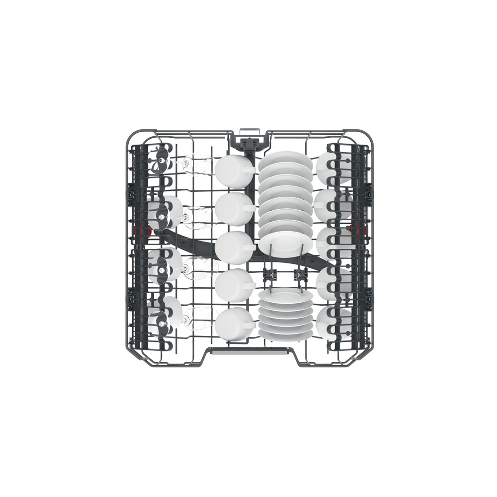 Whirlpool Dishwasher | WFO 3T133 P 6.5 X | Freestanding | Width 60 cm | Number of place settings 14 | Number of programs 10 | Energy efficiency class D | Display | Stainless steel - Image 10