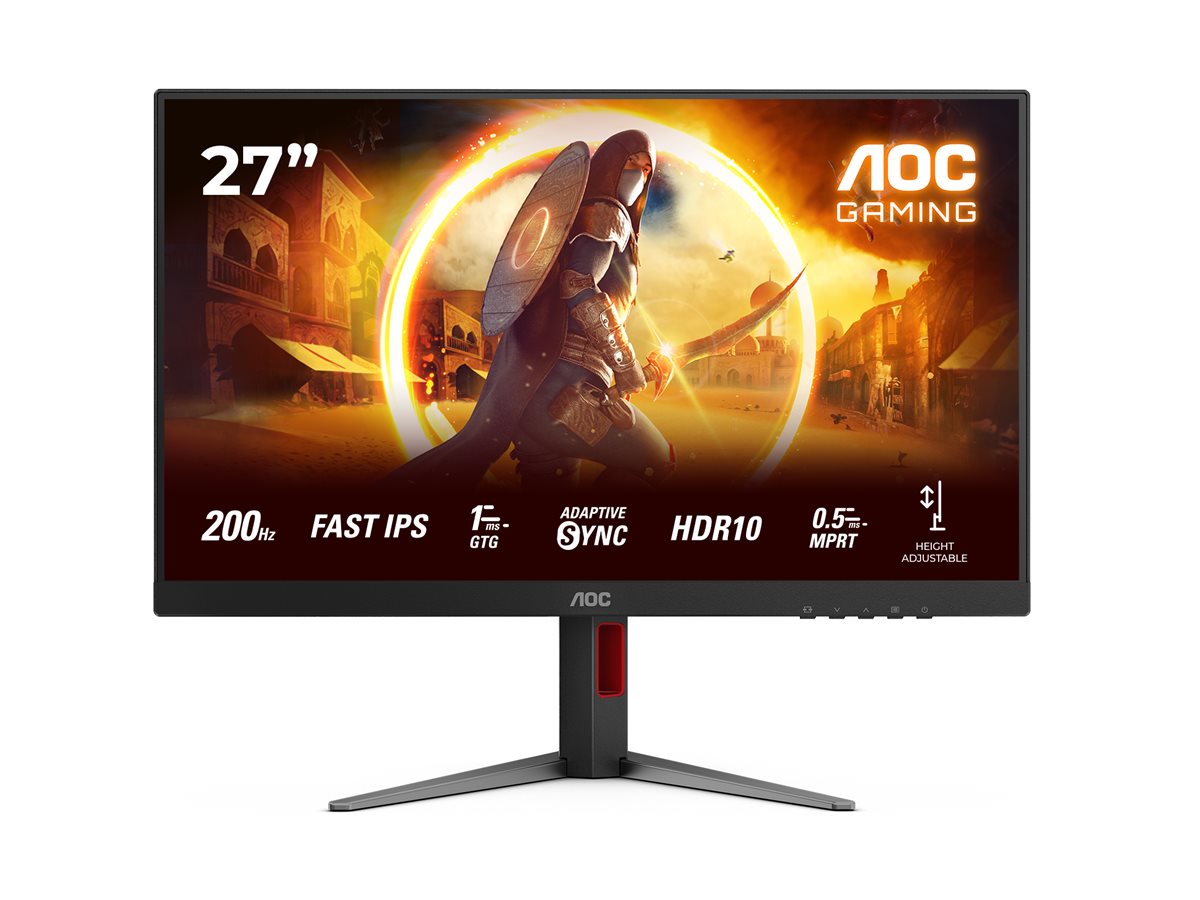 AOC | 27G4HA | 27 " | Fast IPS | FHD | 16:9 | 200 Hz | 0.5 ms | 1920 x 1080 pixels | 300 cd/m² | HDMI ports quantity 2 | Black - Image 21