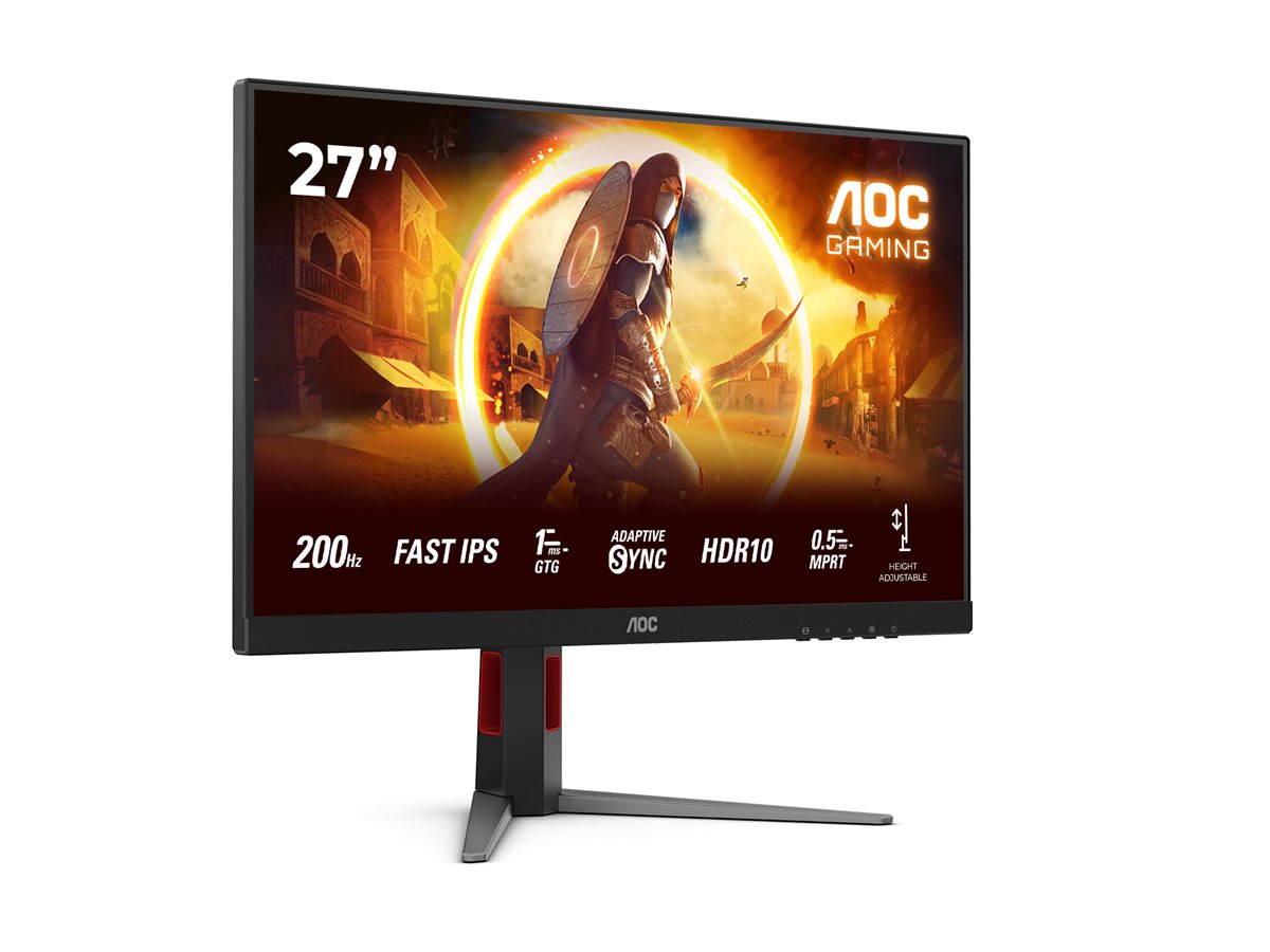 AOC | 27G4HA | 27 " | Fast IPS | FHD | 16:9 | 200 Hz | 0.5 ms | 1920 x 1080 pixels | 300 cd/m² | HDMI ports quantity 2 | Black - Image 22