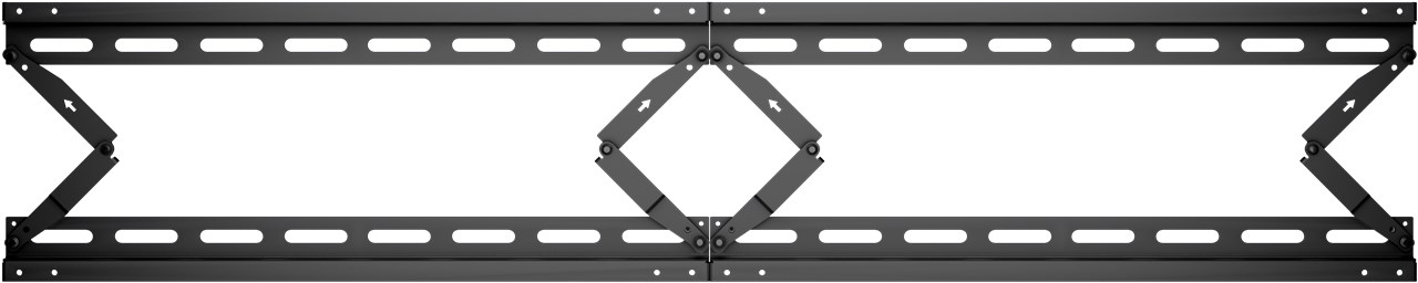 Goobay Wall mount | TV wall mount Basic FIXED, XL | 43-100 " | Maximum weight (capacity) 70 kg | Black - Image 3